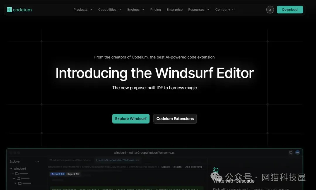 Windsurf AI 编辑器