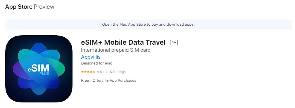 eSIM_ Mobile Data Travel