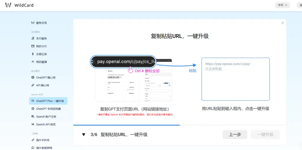 升级确认