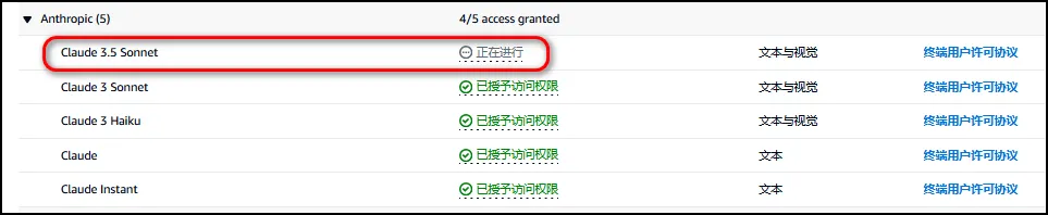 等待模型授权完成
