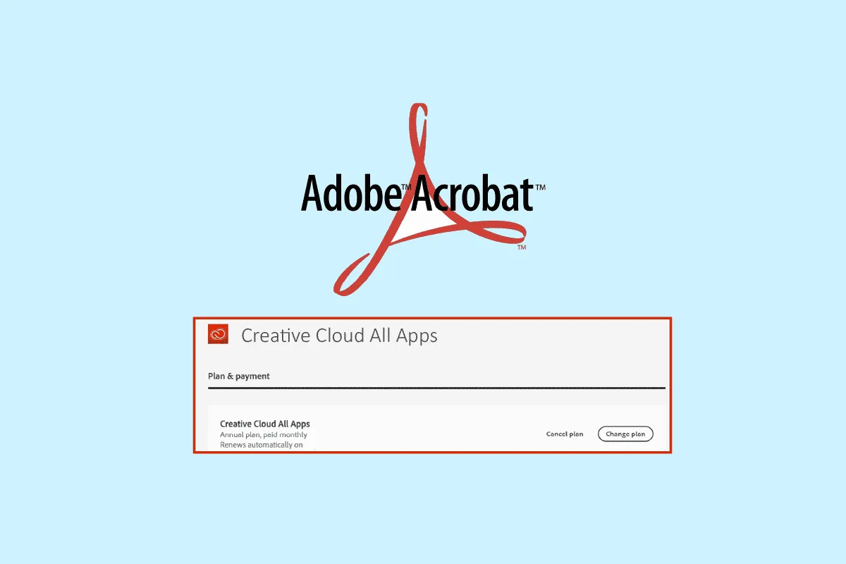 如何取消 Adobe Acrobat 订阅