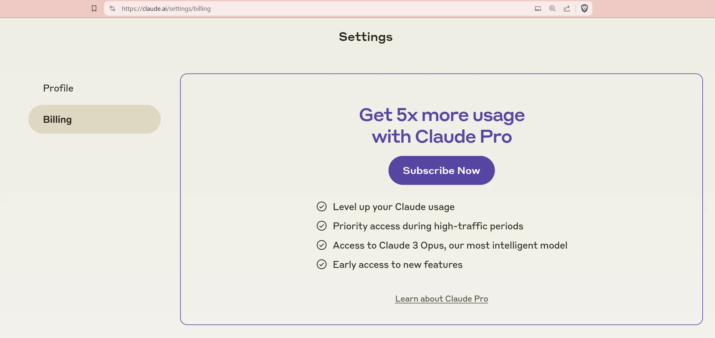 订阅Claude Pro