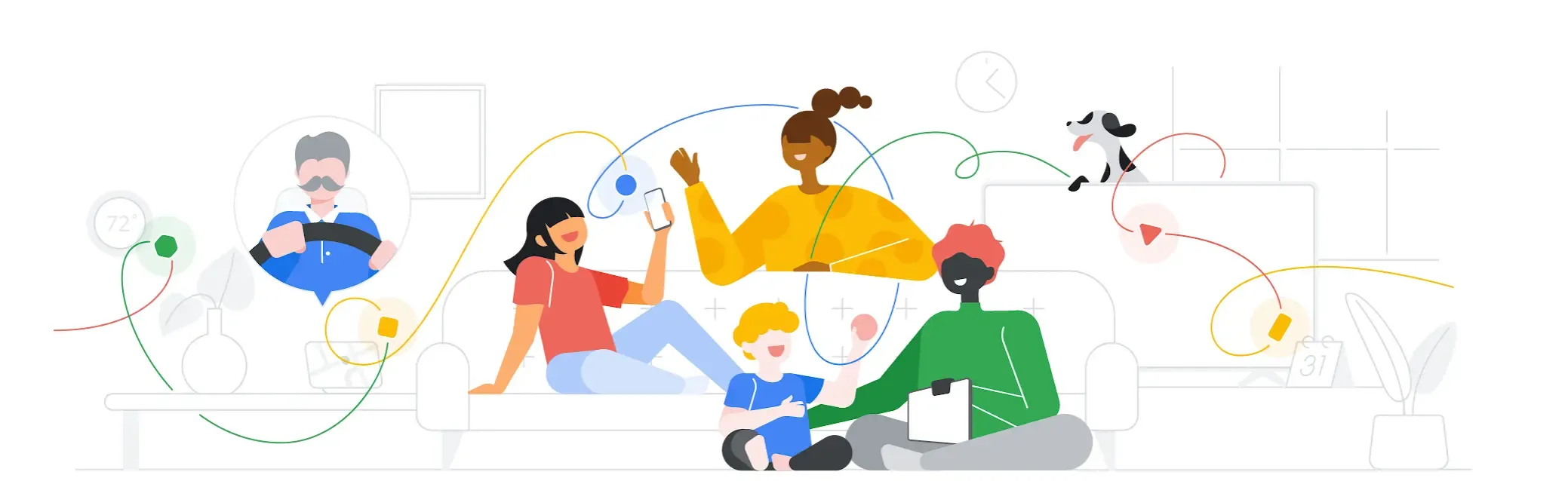 Google Play 家庭共享