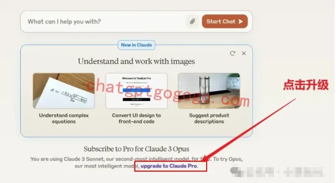 Upgrade to Claude Pro
