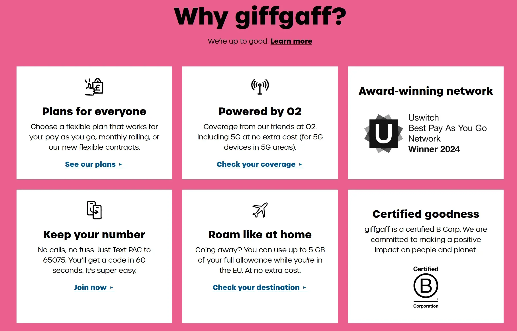 Giffgaff 介绍网页