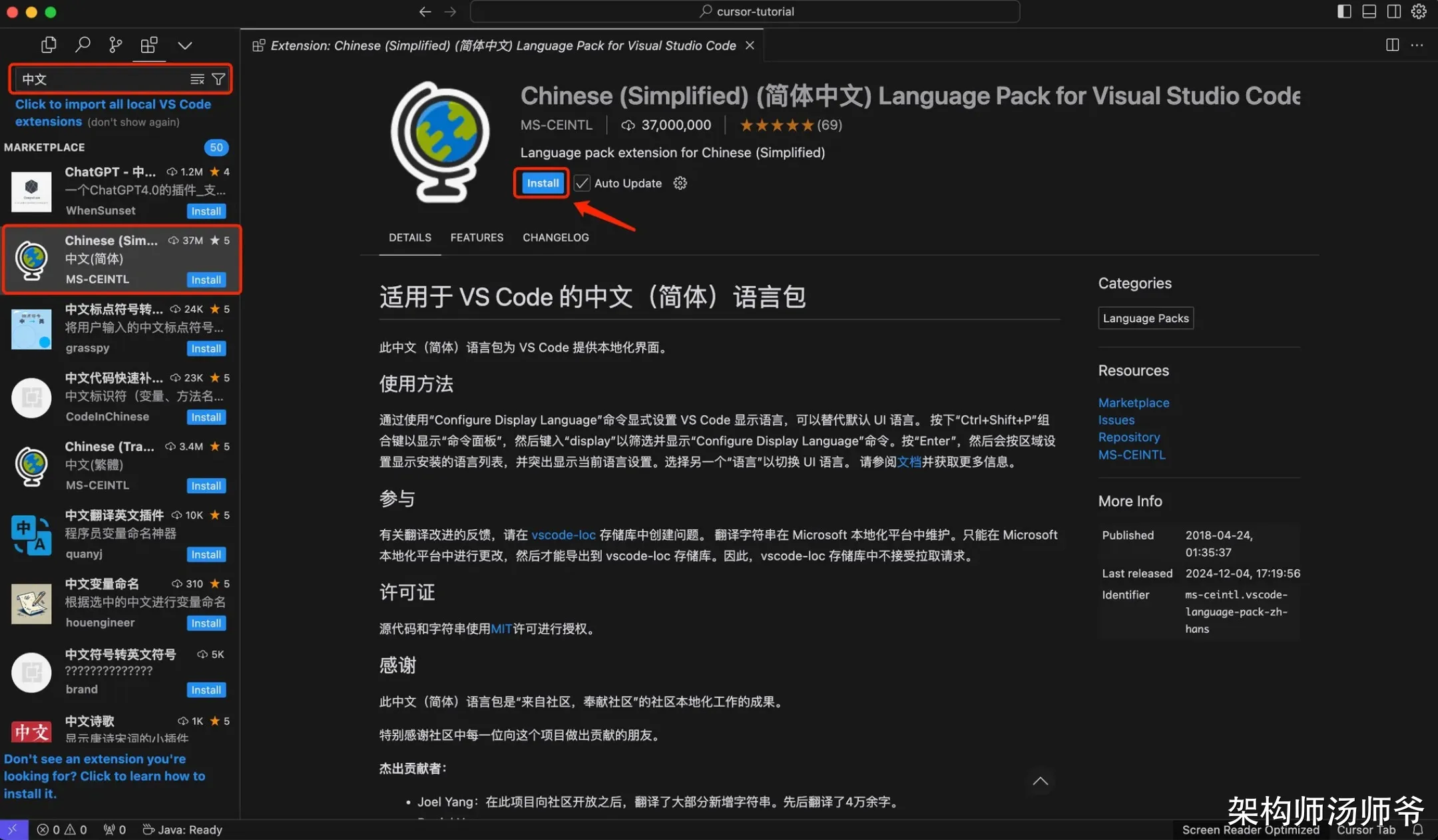 中文插件