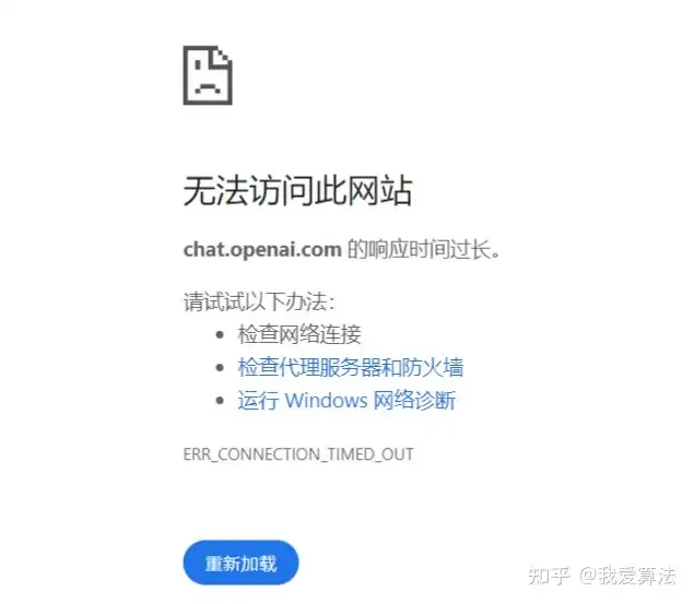 访问失败