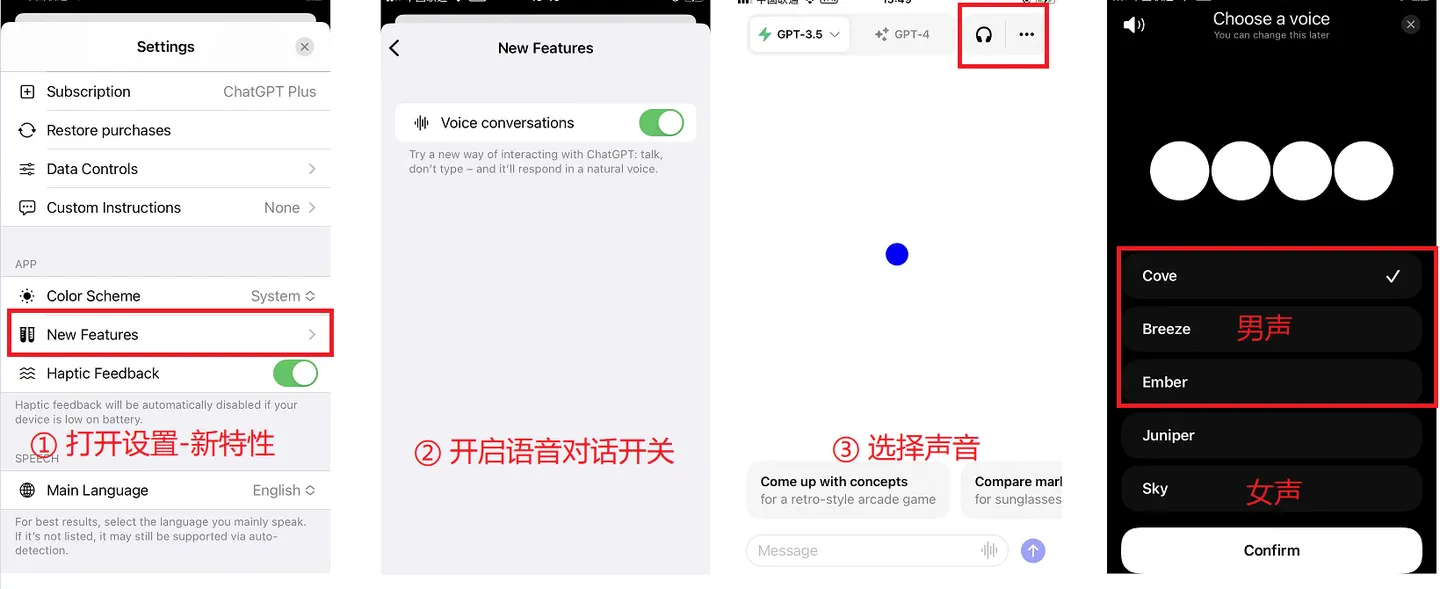 语音对话示例