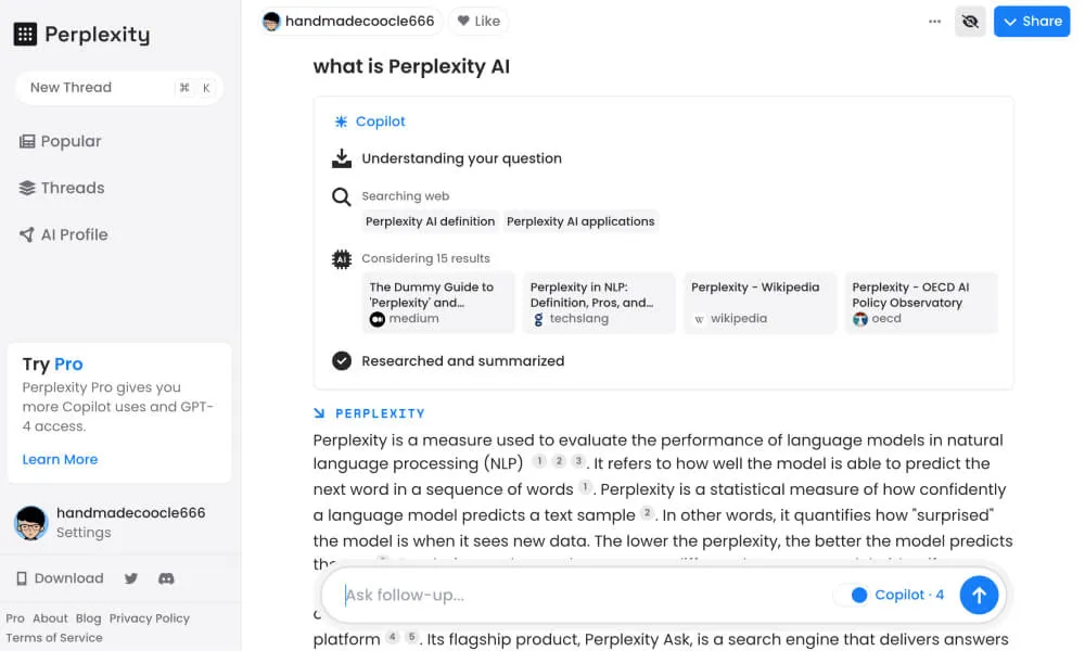 Perplexity AI