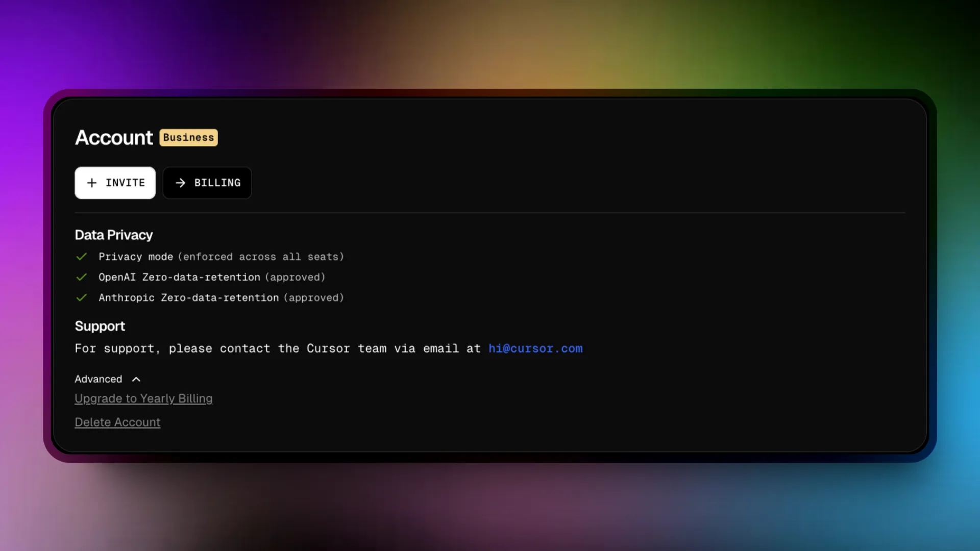 如何访问 Cursor 计费设置