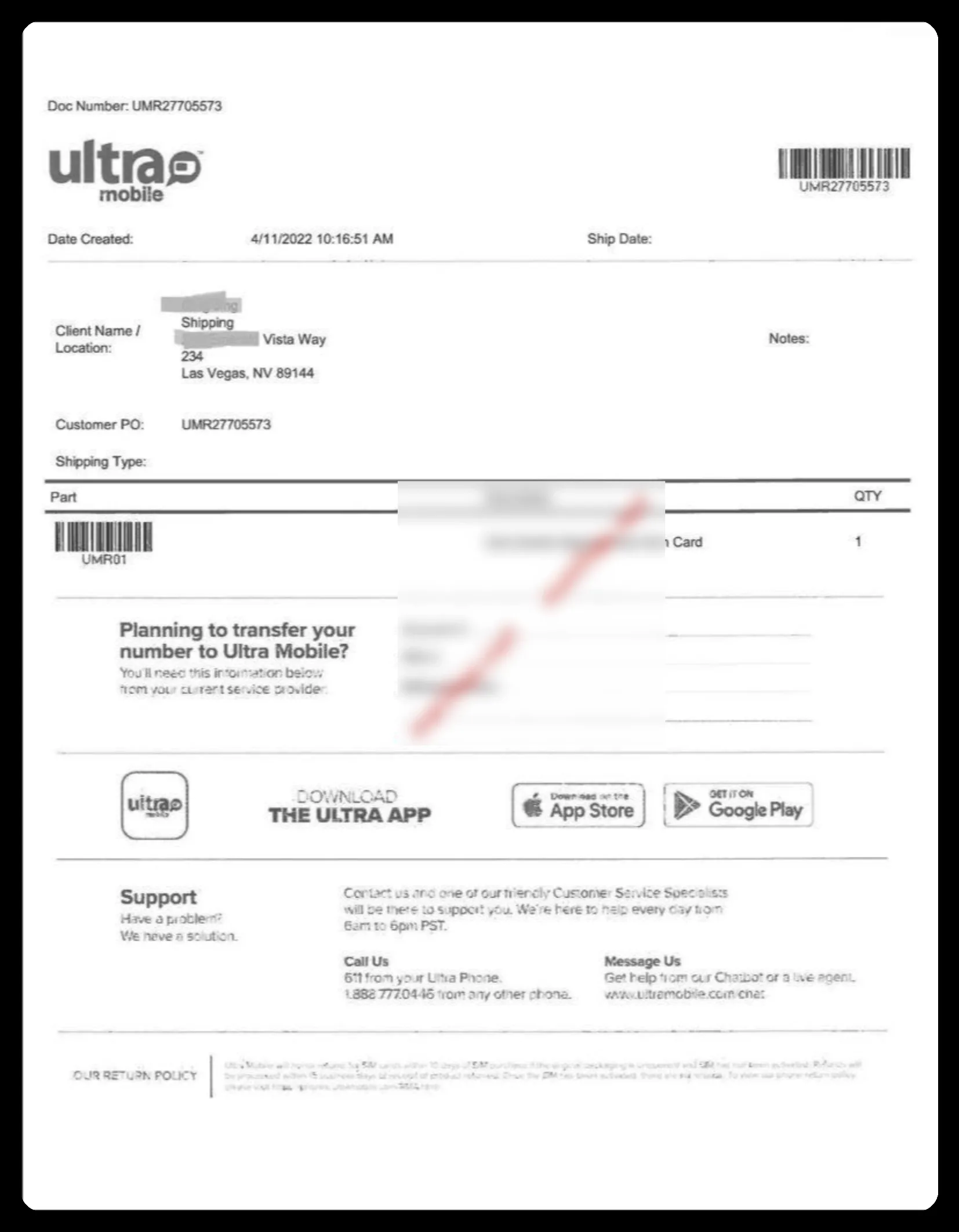 Ultra Mobile PayGo